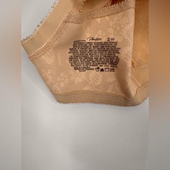 Playtex 18 Hour Ultimate Lift & Support Wireless Bra 4693 42DD Peach Floral NWT - Picture 5 of 7